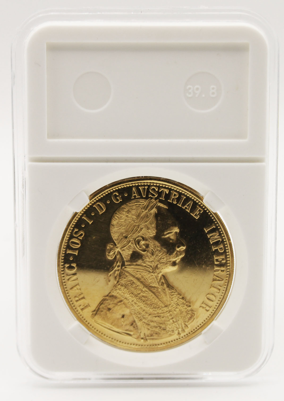 オーストリア フランツ・ヨーゼフ1世１ダガット金貨1915年 量目：3.5g 