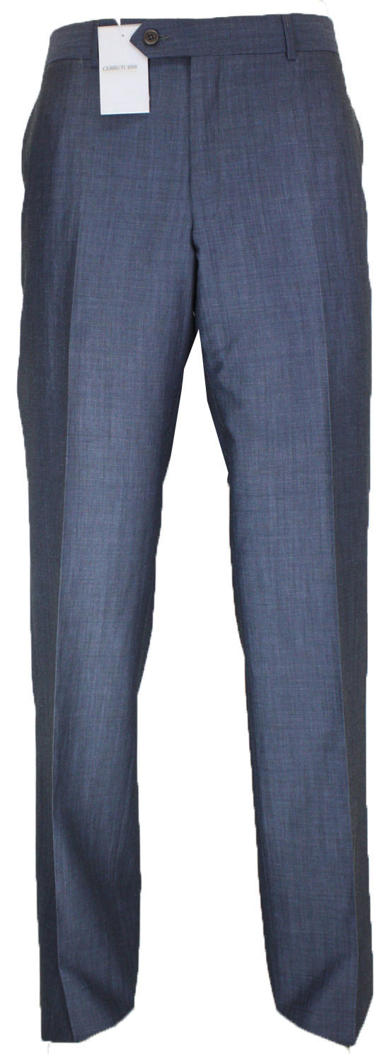 NEWT100%AUTH CERRUTI 1881 WOOL LINEN MOHAIR PANTS 38  