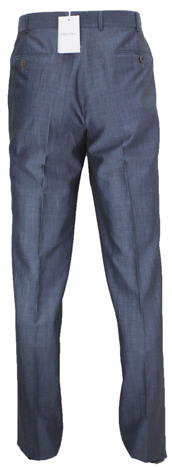 NEWT100%AUTH CERRUTI 1881 WOOL LINEN MOHAIR PANTS 38  